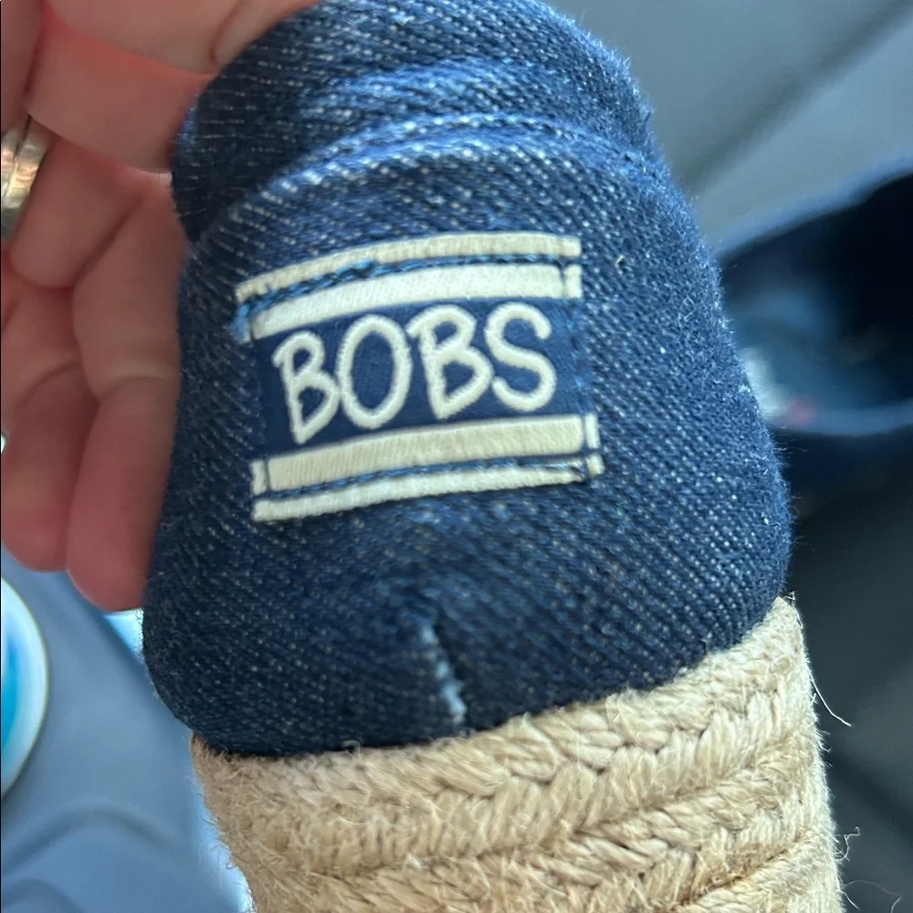 Skechers womens Denim Slip-On Loafers - Picture 2 of 6